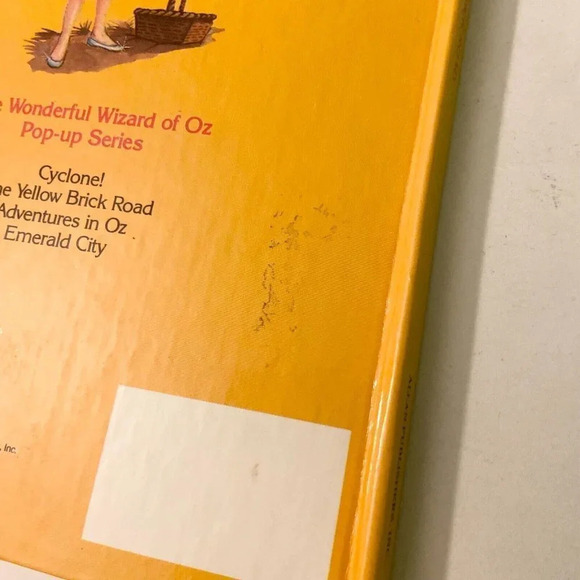 Vintage 1991 Wizard of Oz Childrens Pop Up Book  The Yellow Brick Road - Picture 15 of 16